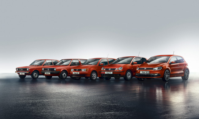 Обои картинки фото автомобили, volkswagen, polo