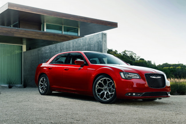 Обои картинки фото 2015 chrysler 300 s, автомобили, chrysler, металлик, красный