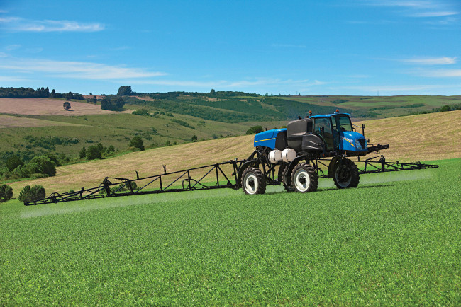 Обои картинки фото техника, тракторы, spryer, newholland