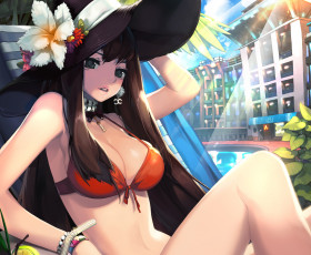 Картинка аниме furyou+michi+gang+road девушка