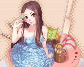 Картинка аниме unknown +другое девушка