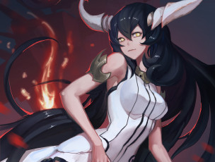 Картинка аниме ангелы +демоны девушка