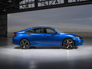 обоя автомобили, honda, rs, sedan, civic, 2016г, au-spec