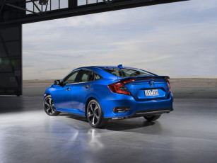 обоя автомобили, honda, sedan, civic, 2016г, au-spec, rs