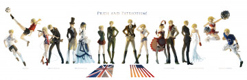 Картинка аниме hetalia +axis+powers парни