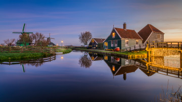 Картинка города -+пейзажи мельницы поселок