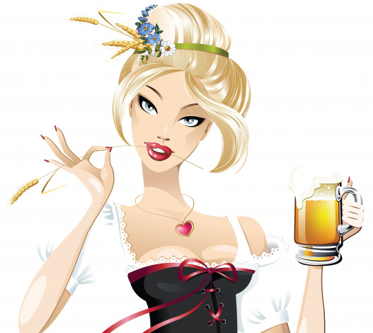 Обои картинки фото векторная графика, девушки , girls, взгляд, фон, девушка