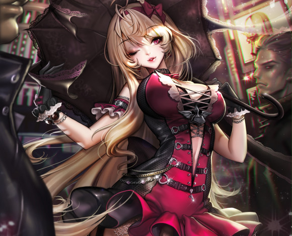 Обои картинки фото аниме, furyou michi gang road, девушка