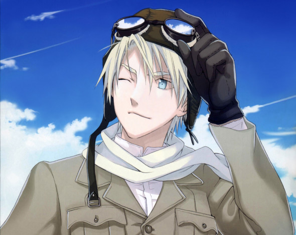 Обои картинки фото аниме, hetalia,  axis powers, парень