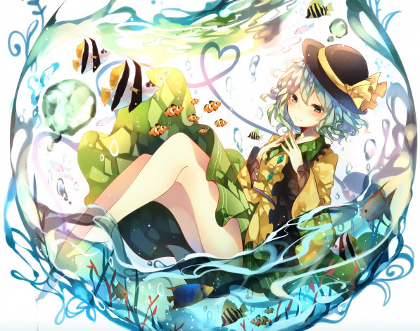 Обои картинки фото аниме, touhou, тоухоу