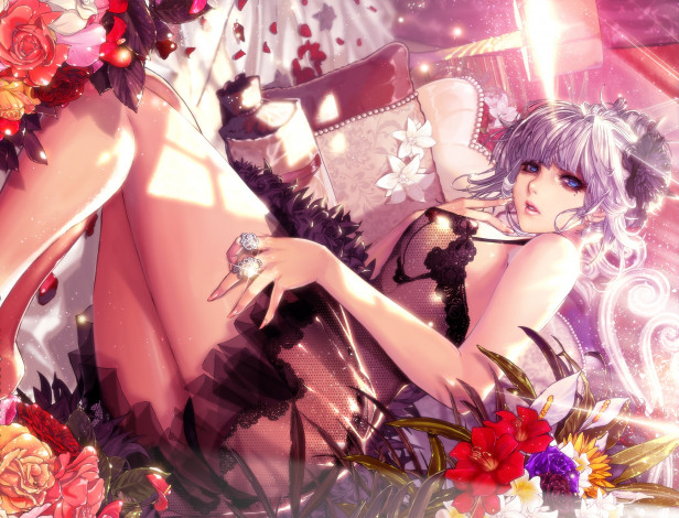 Обои картинки фото аниме, furyou michi gang road, девушка