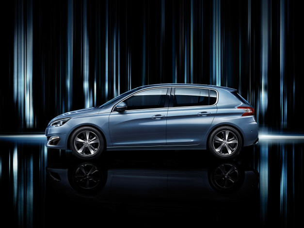 Обои картинки фото автомобили, peugeot, 2015г, t9, 308s