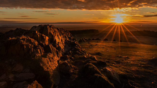 Обои картинки фото природа, восходы, закаты, рассвет