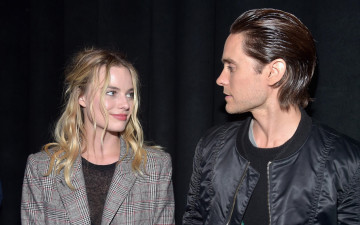 Картинка разное знаменитости joker jared leto харли квинн suicide squad harley quinn отряд самоубийц margot robbie джокер марго робби джаред лето