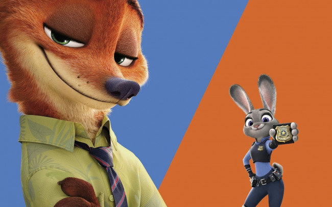 Обои картинки фото мультфильмы, zootopia