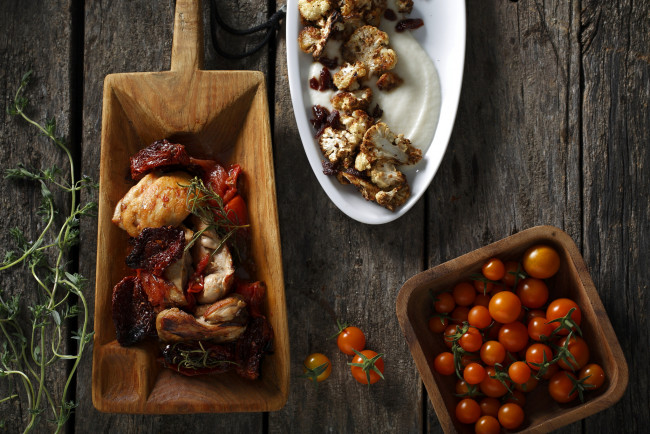 Обои картинки фото еда, разное, снедь, томаты, помидоры