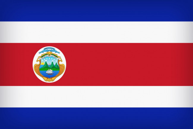Обои картинки фото разное, флаги,  гербы, costa, rica, flag, misc