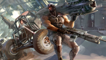 Картинка видео+игры 2029+online техника оружие мужчина