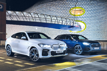 Картинка автомобили разные+вместе bmw audi