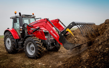 Картинка massey+ferguson+6713 техника фронтальные+погрузчики massey ferguson 6713 трактор сельхозтехника тракторный погрузчик ферма современный