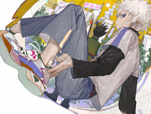 Картинка аниме hunter+x+hunter охотник х