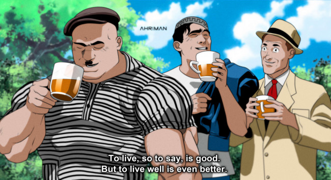 Обои картинки фото рисованное, кино,  мультфильмы, кавказская, пленница, моргунов, вицин, никулин, пиво