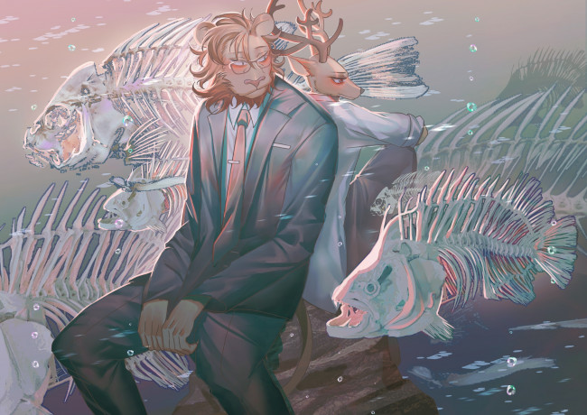 Обои картинки фото аниме, beastars