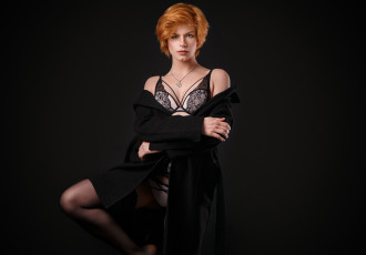 Картинка анастасия+жилина девушки анастасия жилина cosplay красотка девушка модель рыжеволосая поза стройная сексуальная флирт