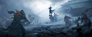 Картинка рисованное кино +мультфильмы вэй усянь лань ванцзы мертвецы