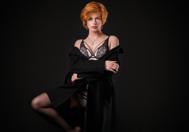 Обои картинки фото анастасия жилина, девушки, анастасия, жилина, cosplay, красотка, девушка, модель, рыжеволосая, поза, стройная, сексуальная, флирт