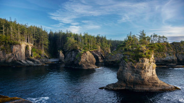 Картинка cape+flattery olympic+national+park washington природа побережье cape flattery olympic national park