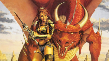 обоя фэнтези, _larry elmore, larry, elmore