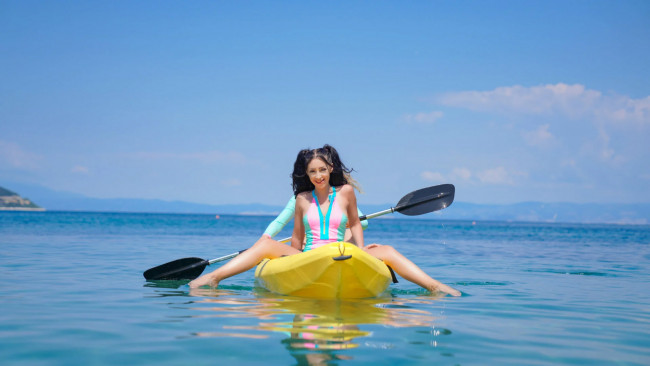 Обои картинки фото девушки, - брюнетки,  шатенки, красивая, девушка