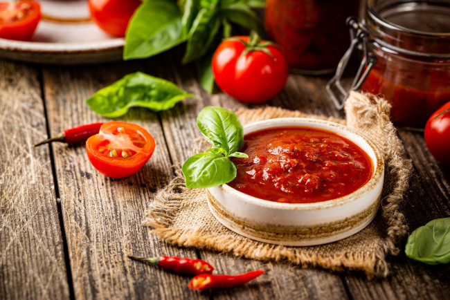 Обои картинки фото еда, салаты,  закуски, соус