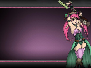 обоя видео игры, twin skies, девушка, эльфийка, оружие