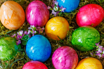 обоя праздничные, пасха, крашенки