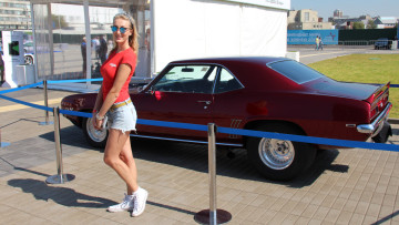 Картинка автомобили -авто+с+девушками красивая девушка