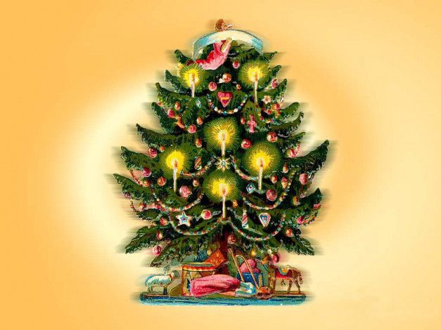Обои картинки фото праздничные, рисованные