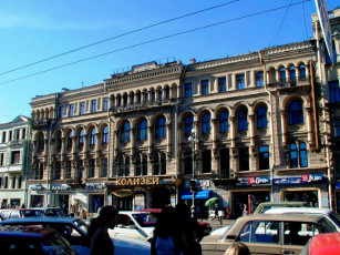 Картинка города здания дома