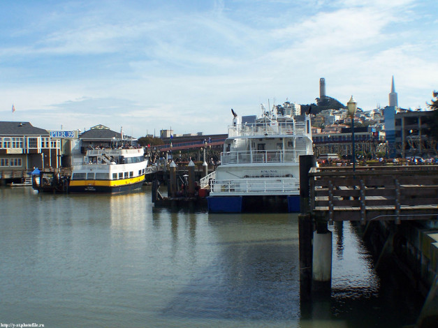 Обои картинки фото сан, франциско, сша, корабли, порты, причалы