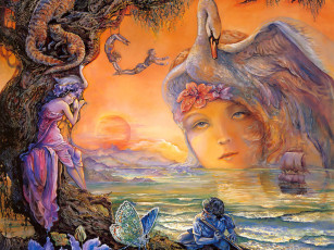 Картинка авт josephine wall фэнтези