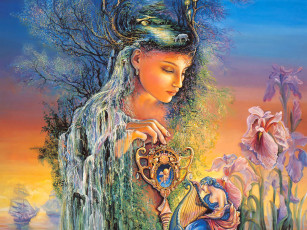 Картинка авт josephine wall фэнтези