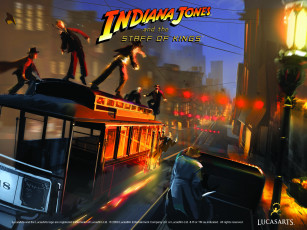 Картинка видео игры indiana jones and the staff of kings