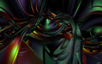 Картинка 3д графика abstract абстракции