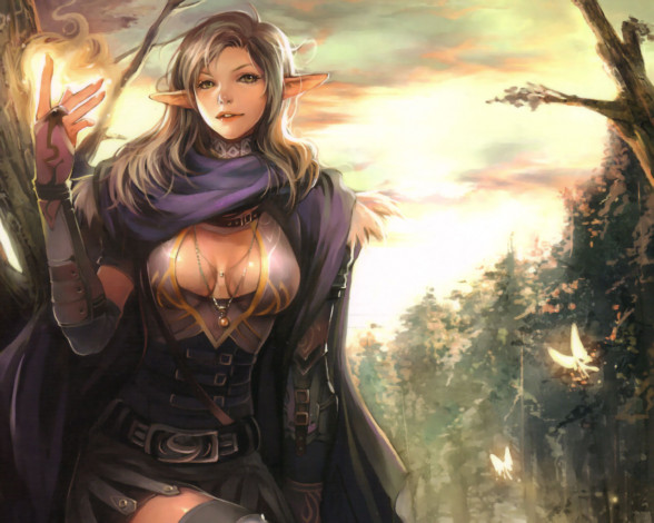 Обои картинки фото фэнтези, эльфы