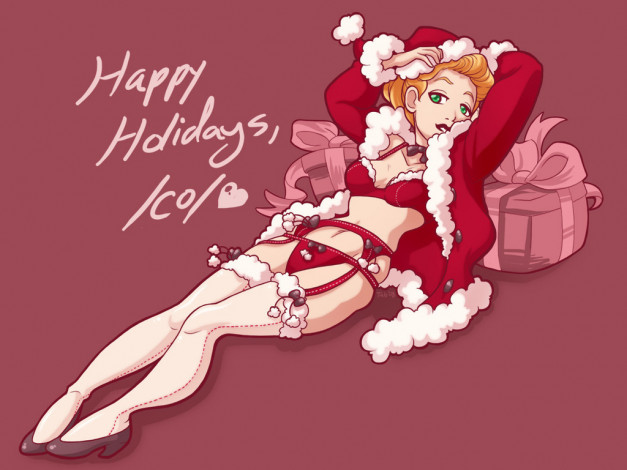 Обои картинки фото праздничные, векторная, графика, новый, год