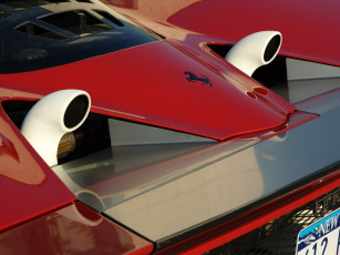 Картинка ferrari p4 автомобили фрагменты автомобиля