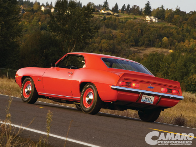 Обои картинки фото автомобили, camaro