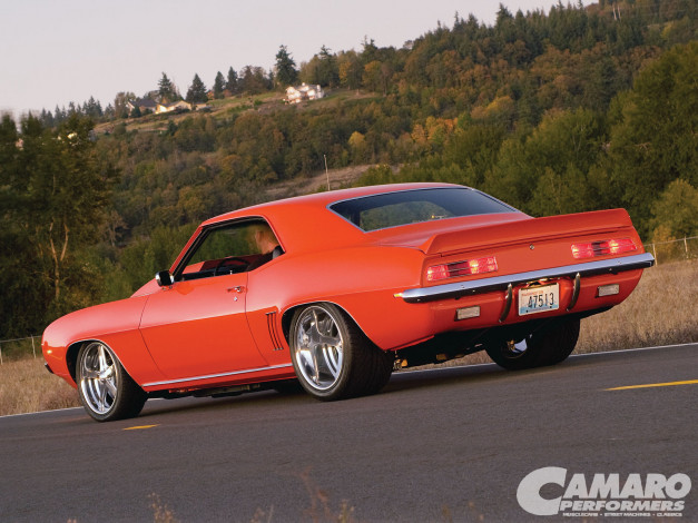 Обои картинки фото автомобили, camaro