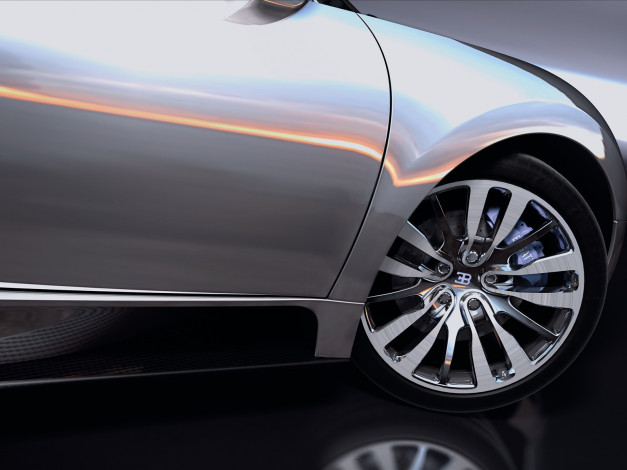 Обои картинки фото bugatti, eb, автомобили, фрагменты, автомобиля